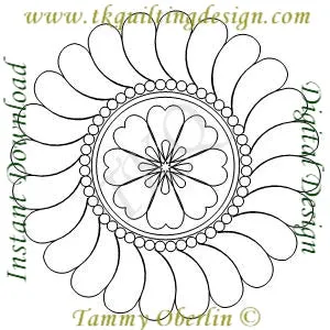 1082 Feathered Pearl Wreath 3