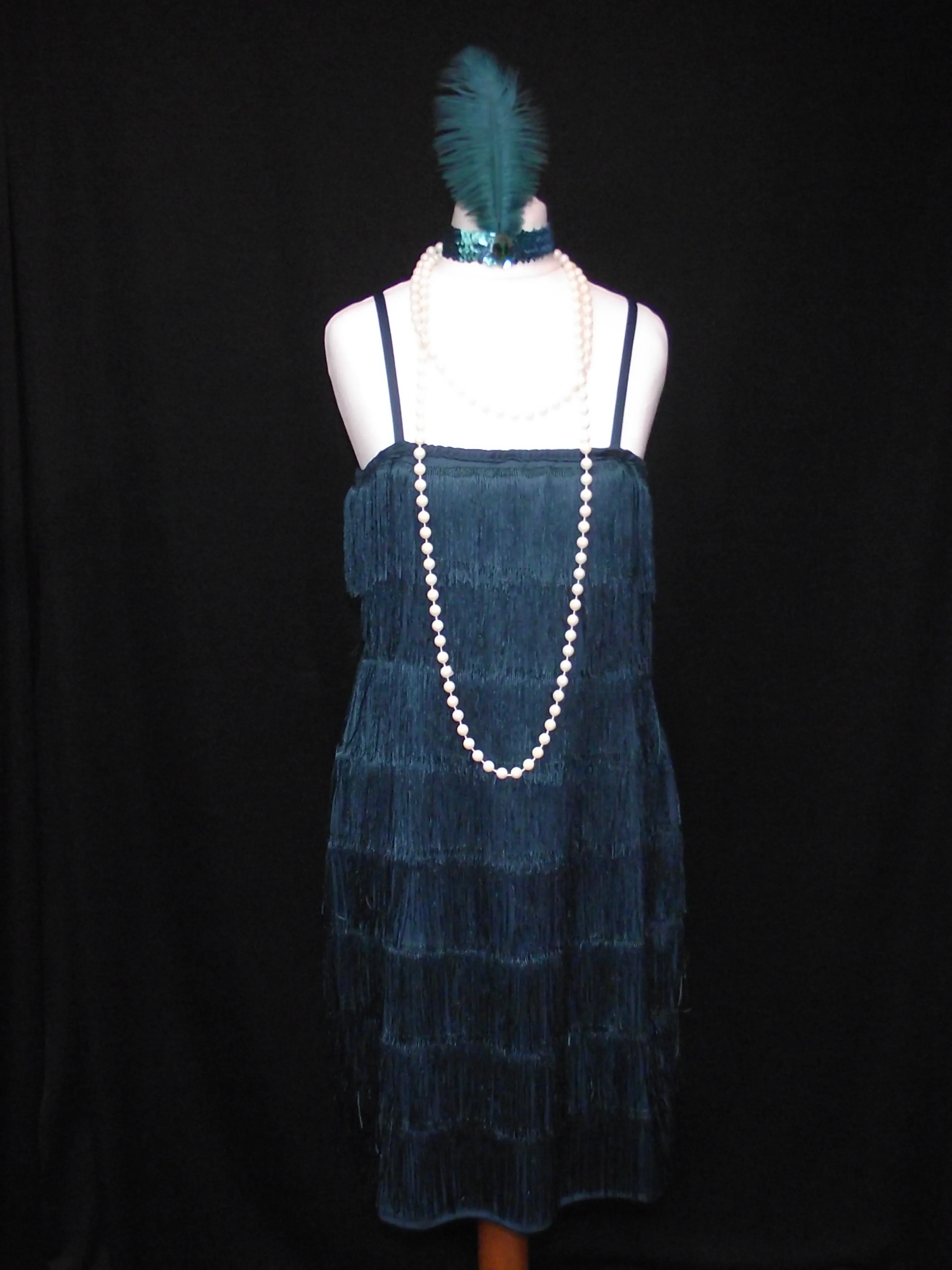 1920s Flapper Girl (Teal)