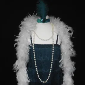 1920s Flapper Girl (Teal)