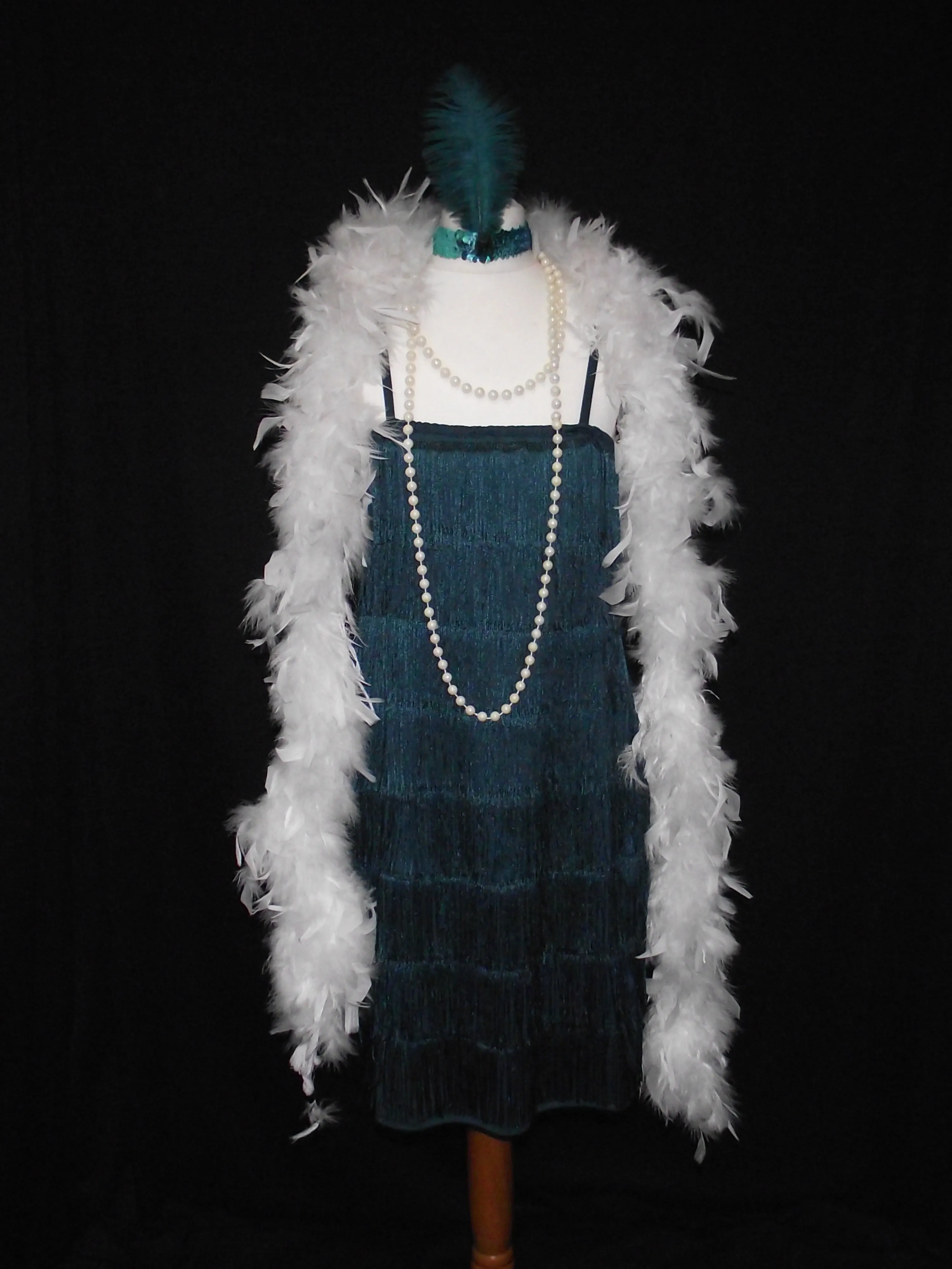 1920s Flapper Girl (Teal)