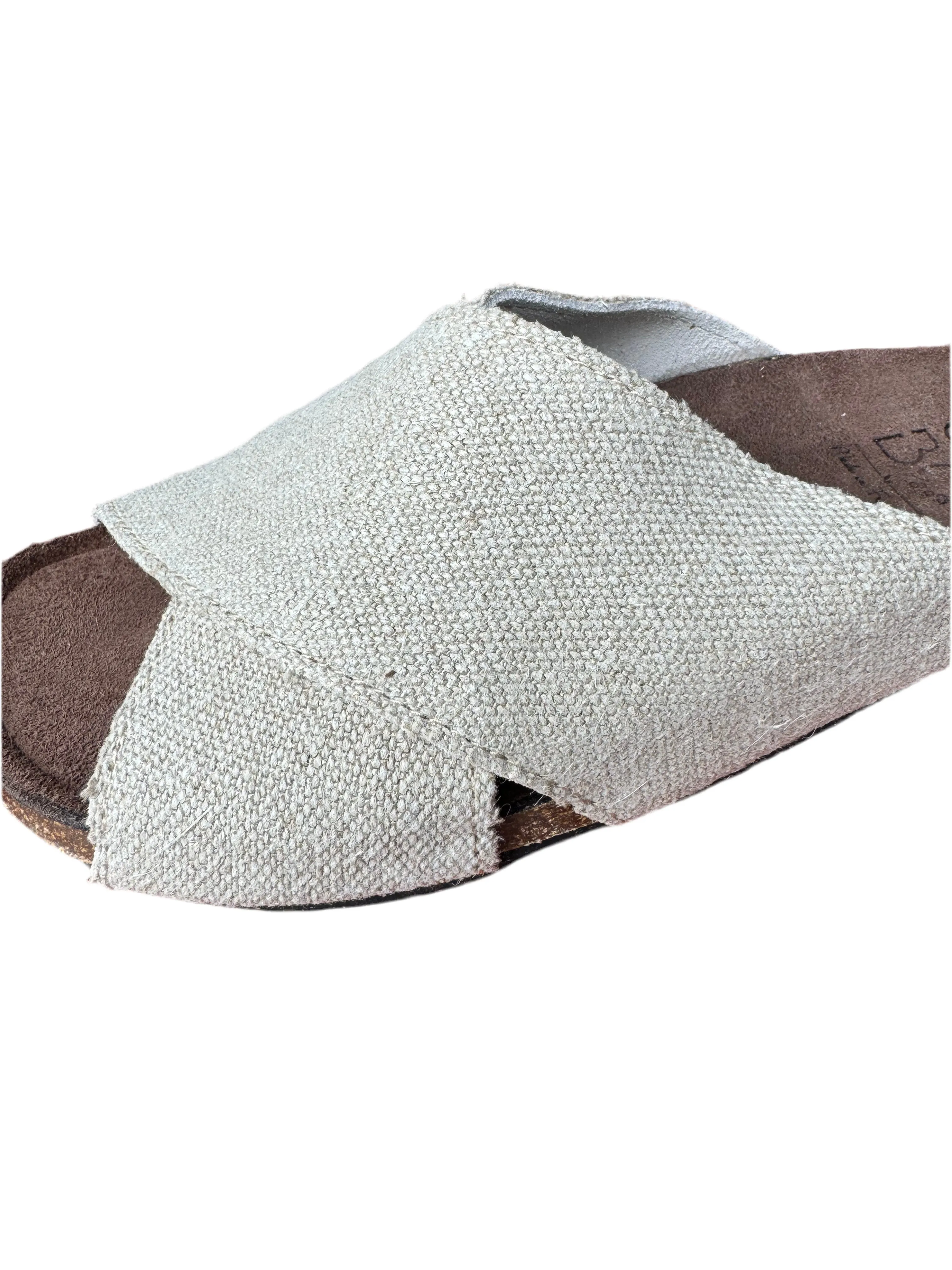 Bosabo Cross-over Slides / Linen Natural