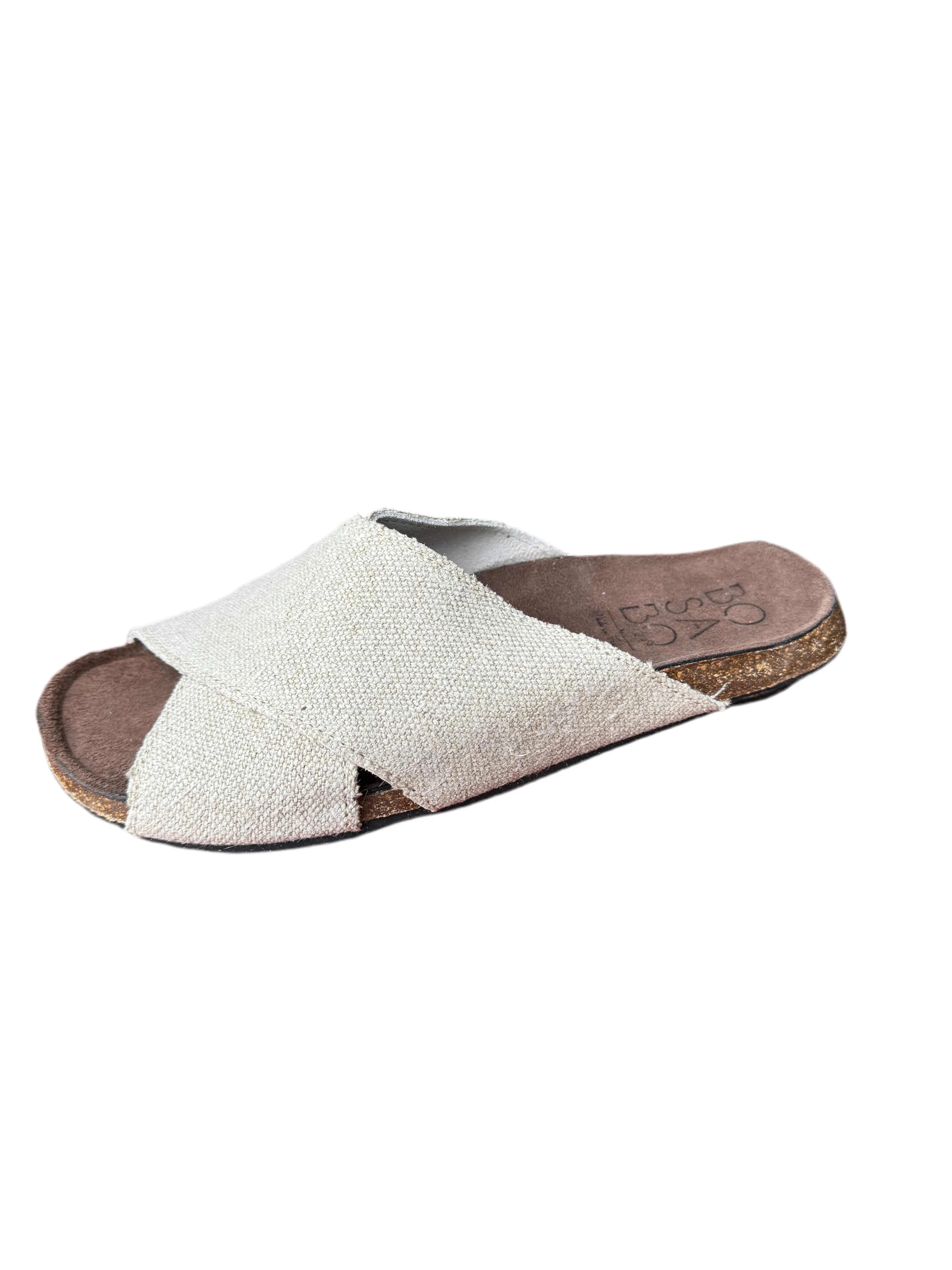 Bosabo Cross-over Slides / Linen Natural