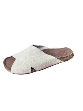 Bosabo Cross-over Slides / Linen Natural