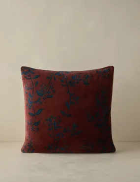 Carmine Velvet Pillow