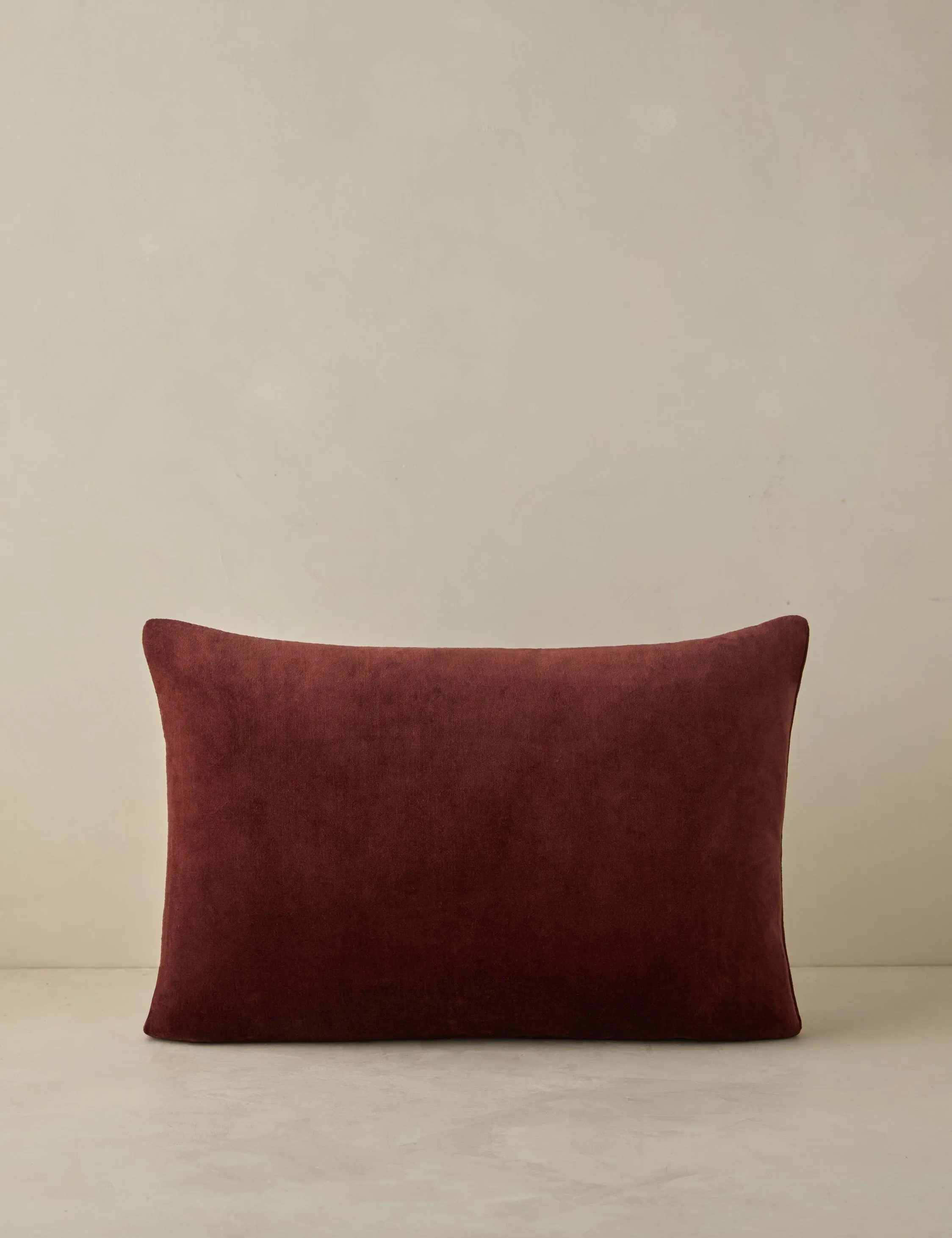 Carmine Velvet Pillow