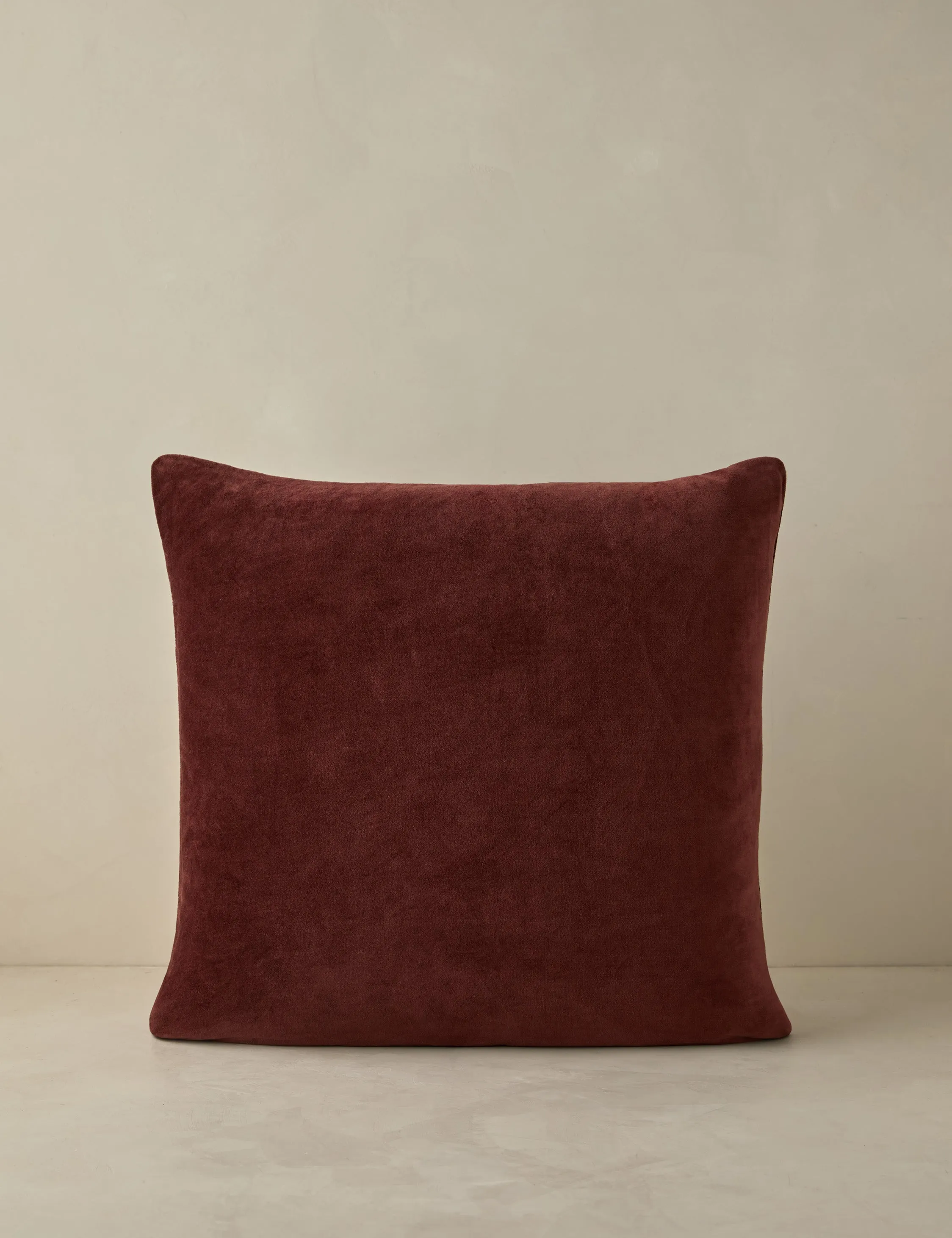 Carmine Velvet Pillow