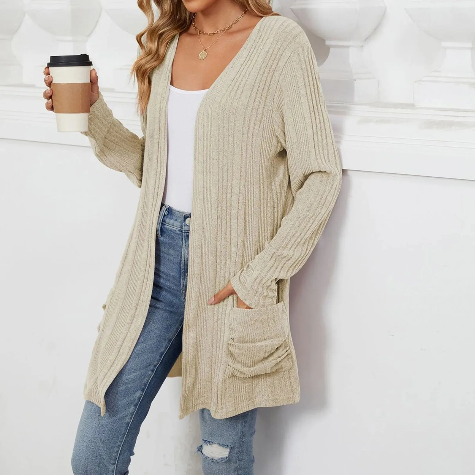 Casual Crochet Cardigan