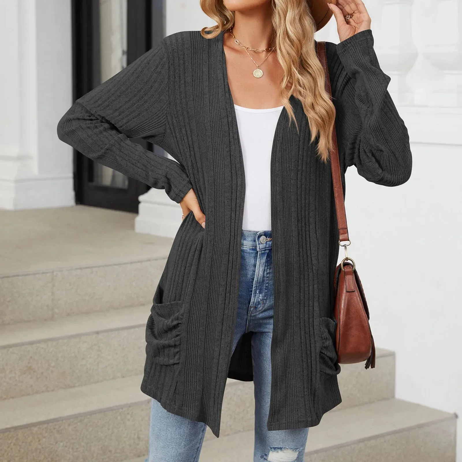 Casual Crochet Cardigan
