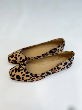 [Corky's] Over It Flat - Leopard Velvet