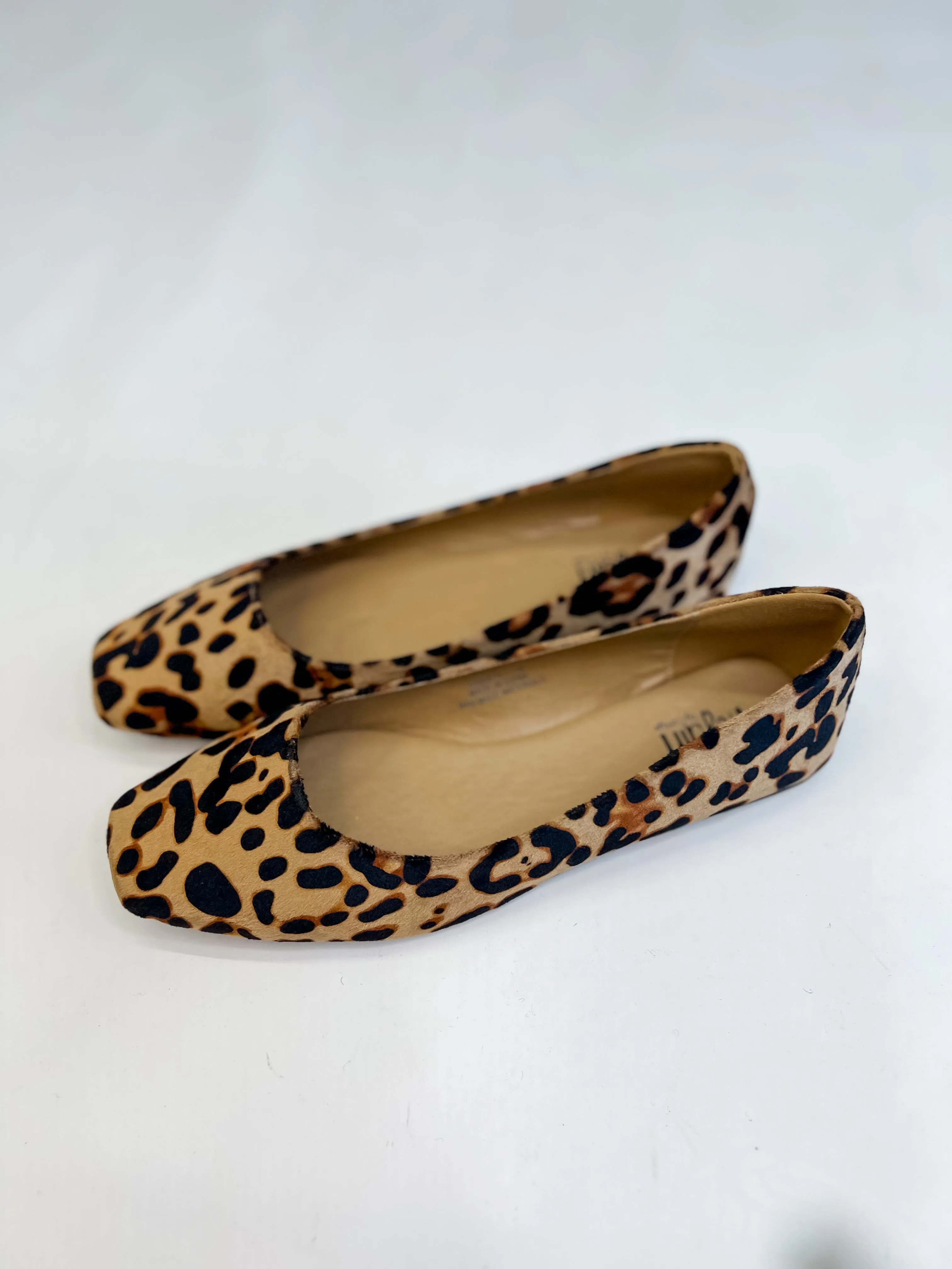 [Corky's] Over It Flat - Leopard Velvet