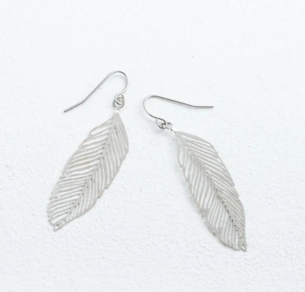 Feathered Earrings