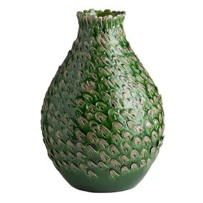 Feathered Vase