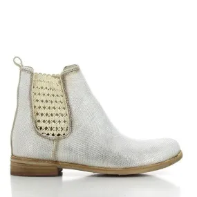 Felmini A131 Silver Ankle Boots