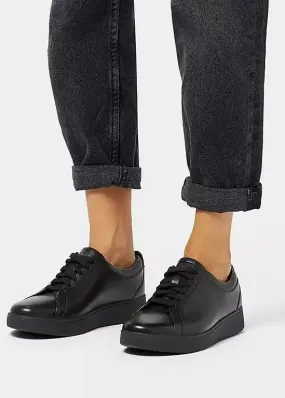 FitFlop - Rally Leather Court Sneakers