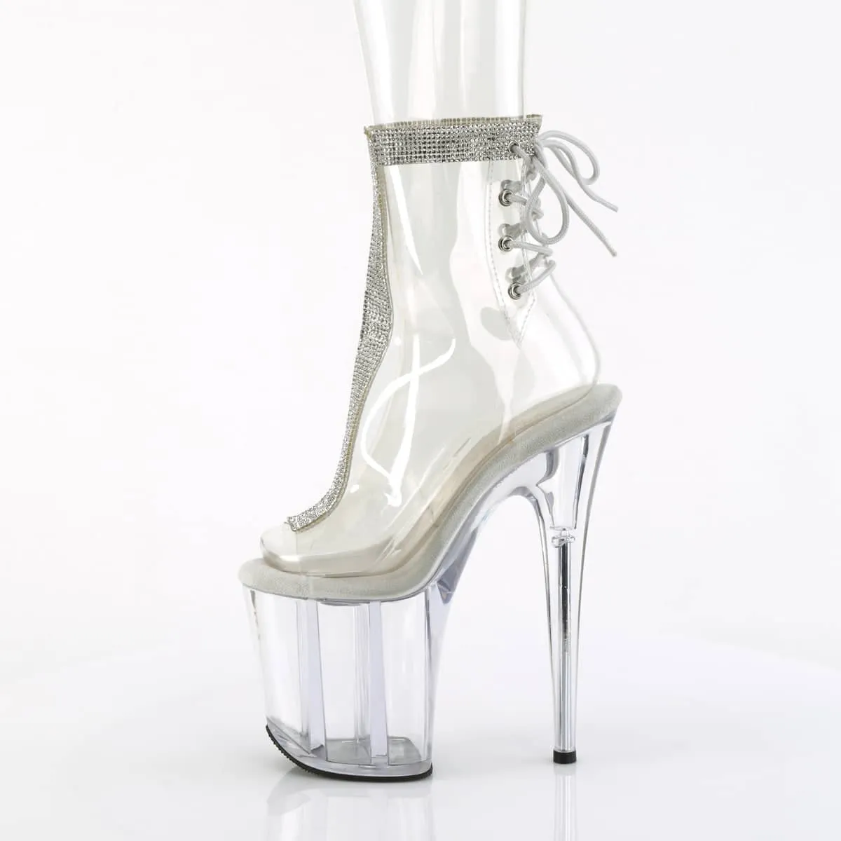 FLAMINGO-1018C-2RS Platform Open-Toe High Heel