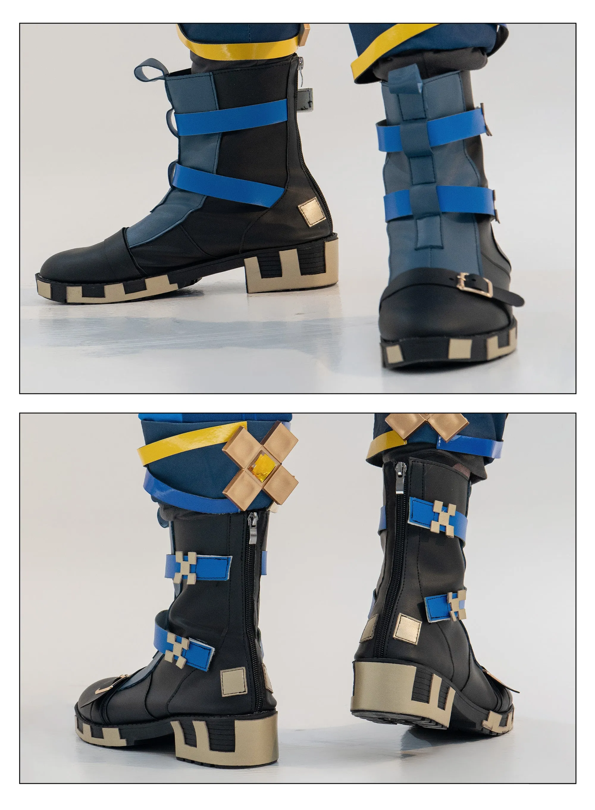 Genshin Impact Kinich Game Cosplay Boots