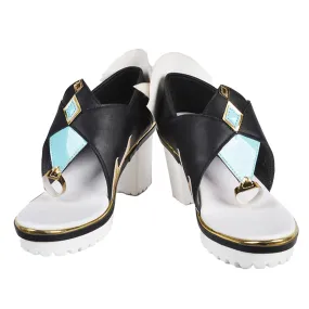 Genshin Impact Shenhe Game Cosplay Shoes