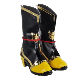 Genshin Impact Xiangling Game Cosplay Shoes