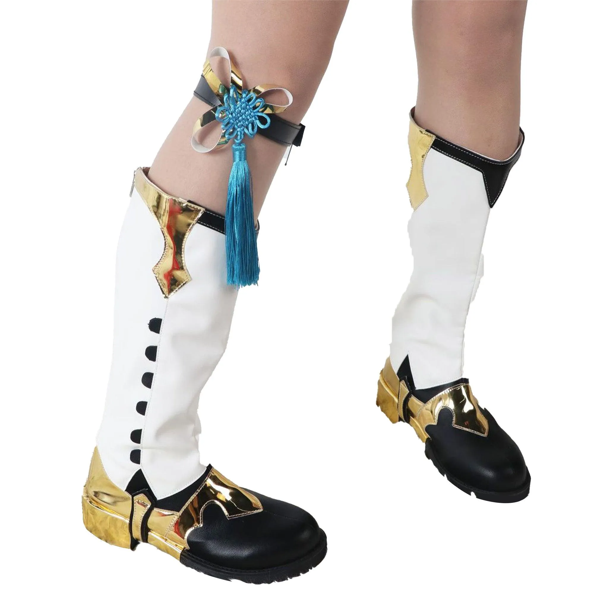 Genshin Impact Xingqiu Game Cosplay Shoes