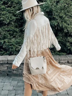 Get Fringed Boho Jacket