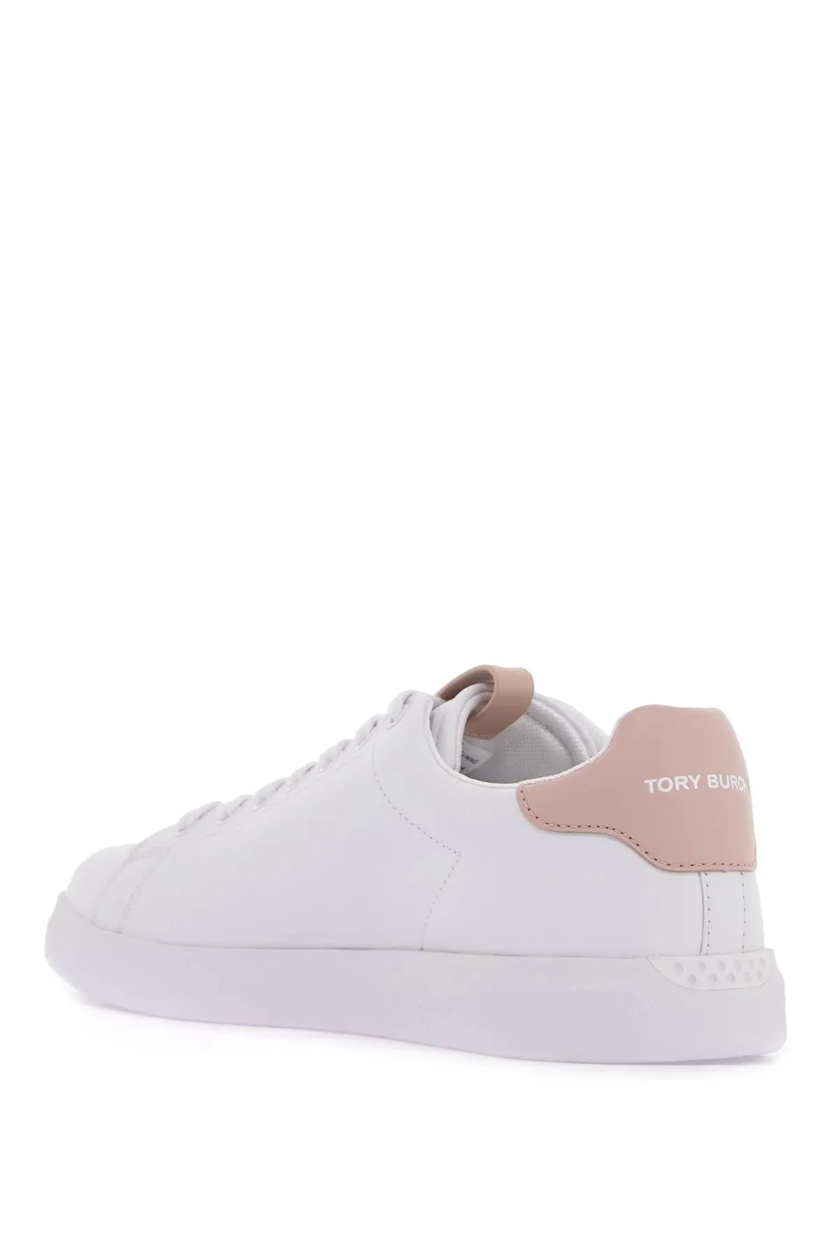 howell court sneakers with double t 149728 TITANIUM WHITE / SHELL PINK