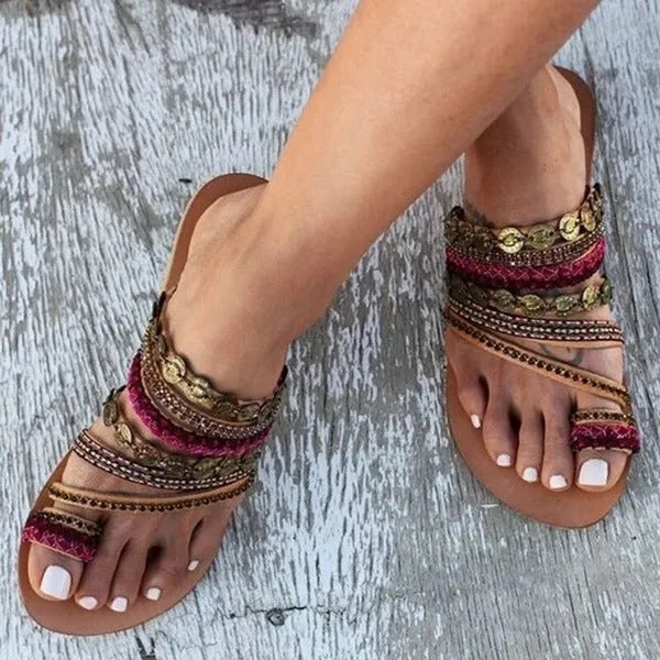 Isabella - Boho Sandals by The Nevermore