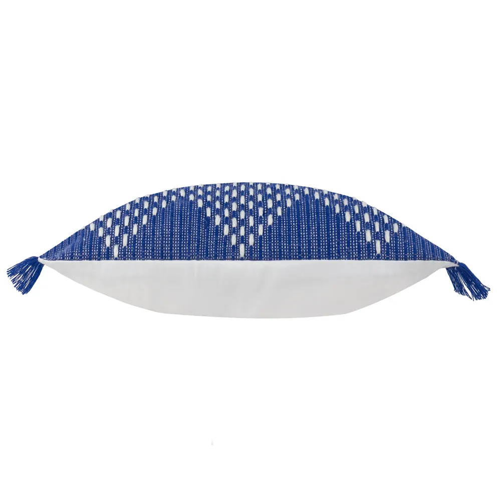 Kadie Outdoor/Indoor Woven Cushion Cobalt