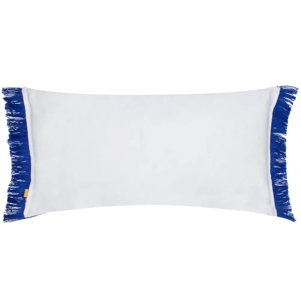 Kadie Outdoor/Indoor Woven Cushion Cobalt