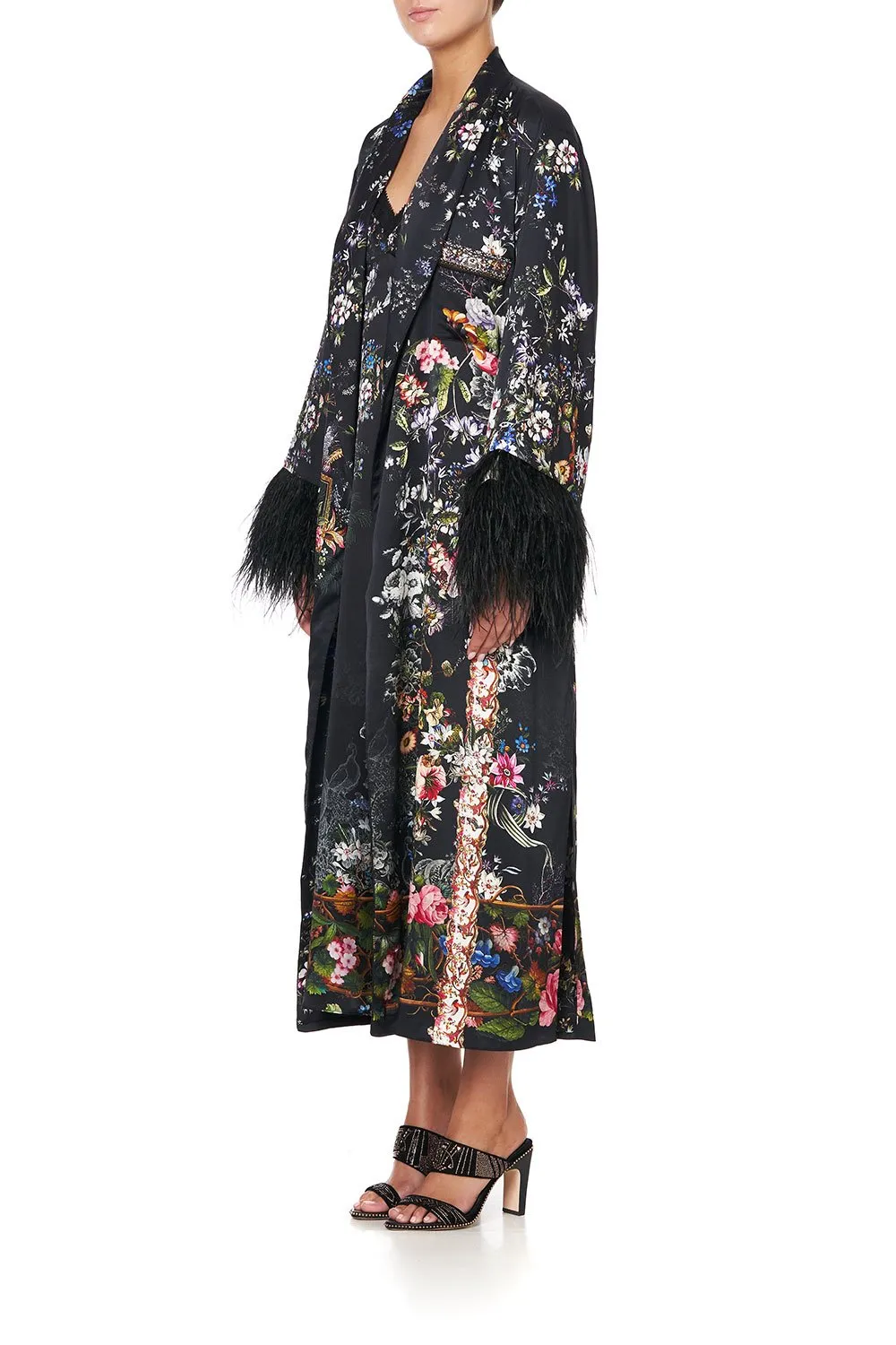 LONG ROBE WITH FLARED SLEEVE FROM THE ARCHIVES