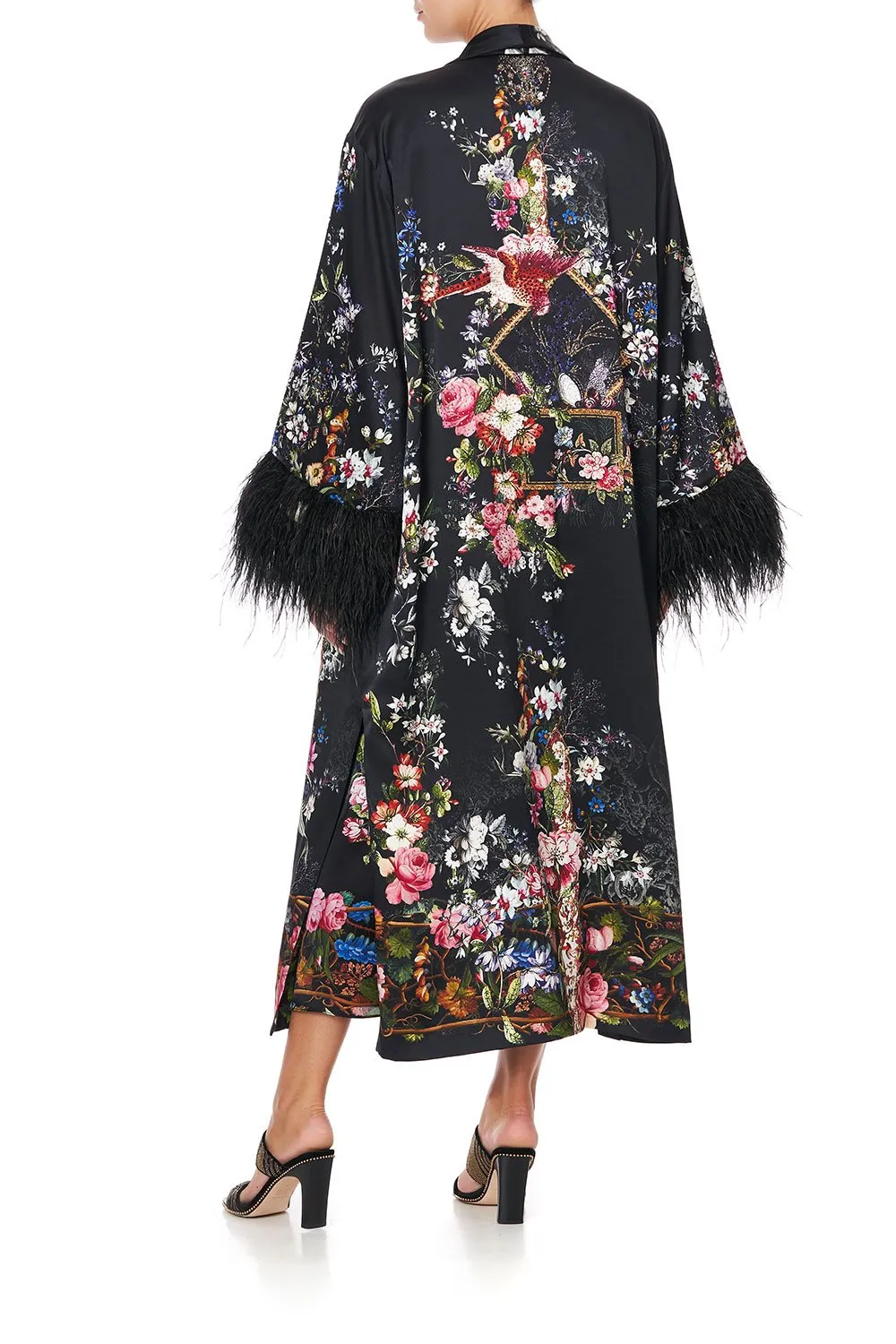 LONG ROBE WITH FLARED SLEEVE FROM THE ARCHIVES