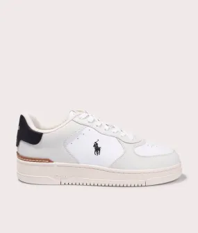 Masters Court Nubuck & Leather Sneakers