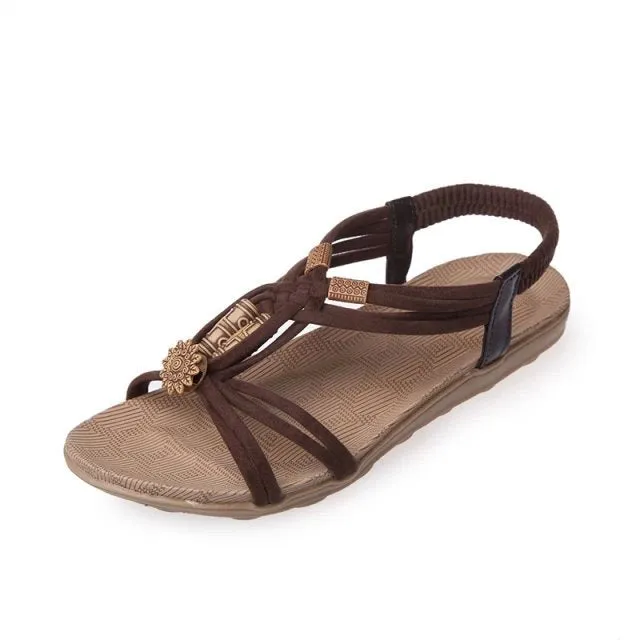 Moonlit Mesa - Boho Thong Sandals by The Nevermore