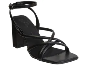 Naked Feet: MOOD in BLACK Heeled Sandals