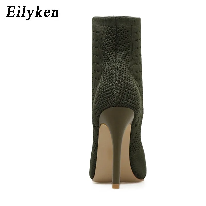 Open Toe Ankle Boots