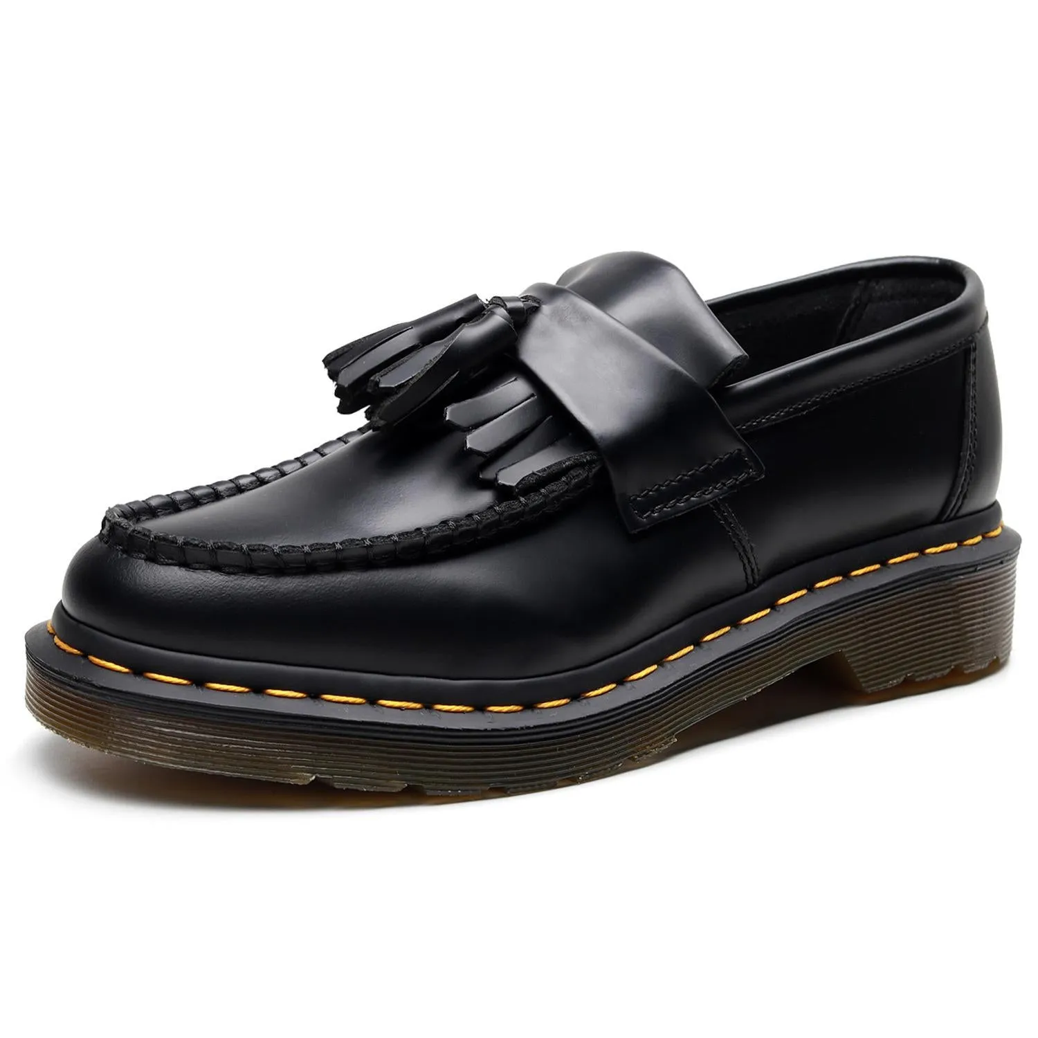 PEOPLETERRITORY Aberdeen fringed loafers women's leather low-top small leather shoes soft leather British style fashion student round head casual shoes