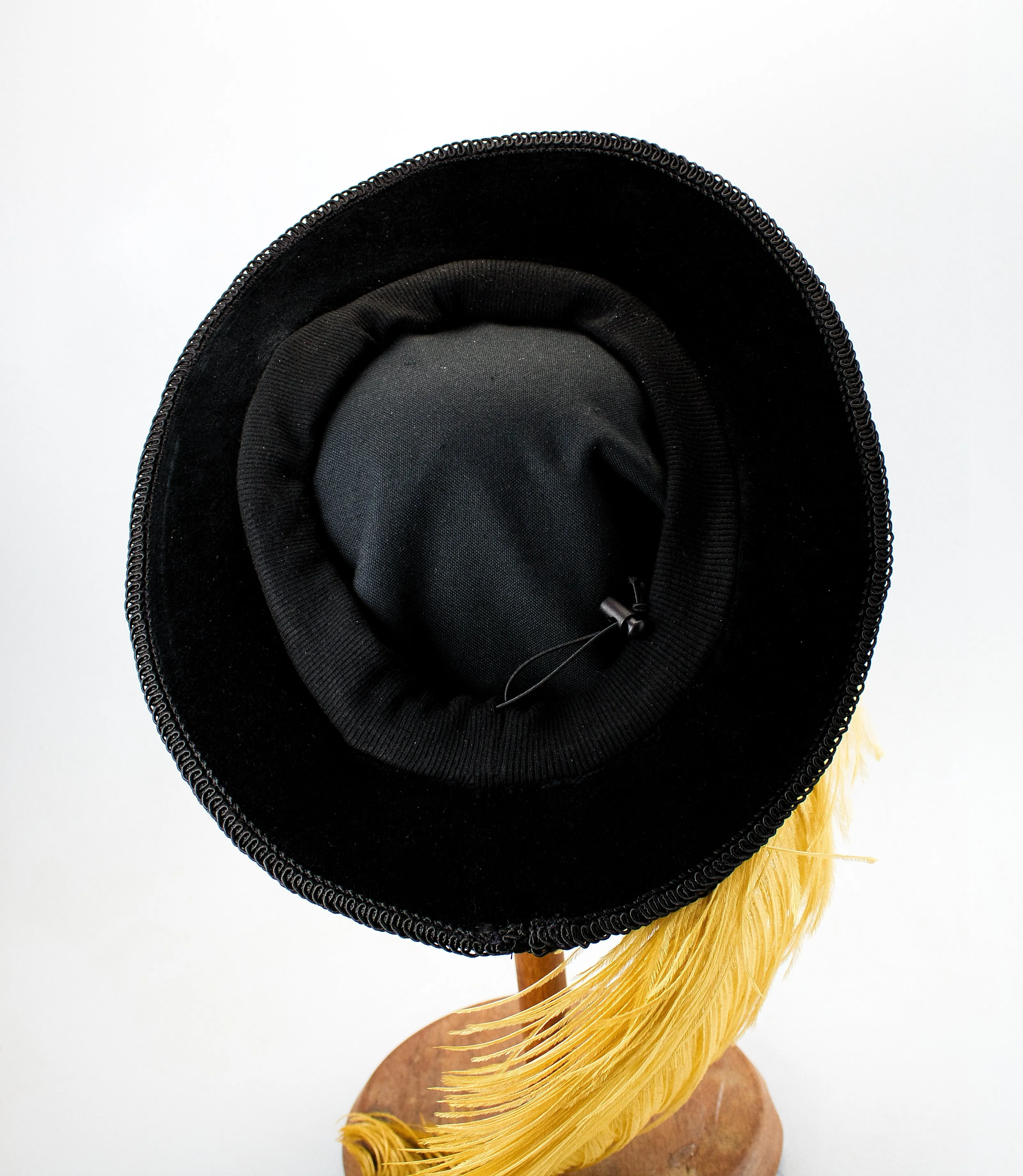 Pleated Flat Cap - Loden Green / Gold Trim
