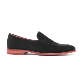 Prince Velvet Loafer // Black