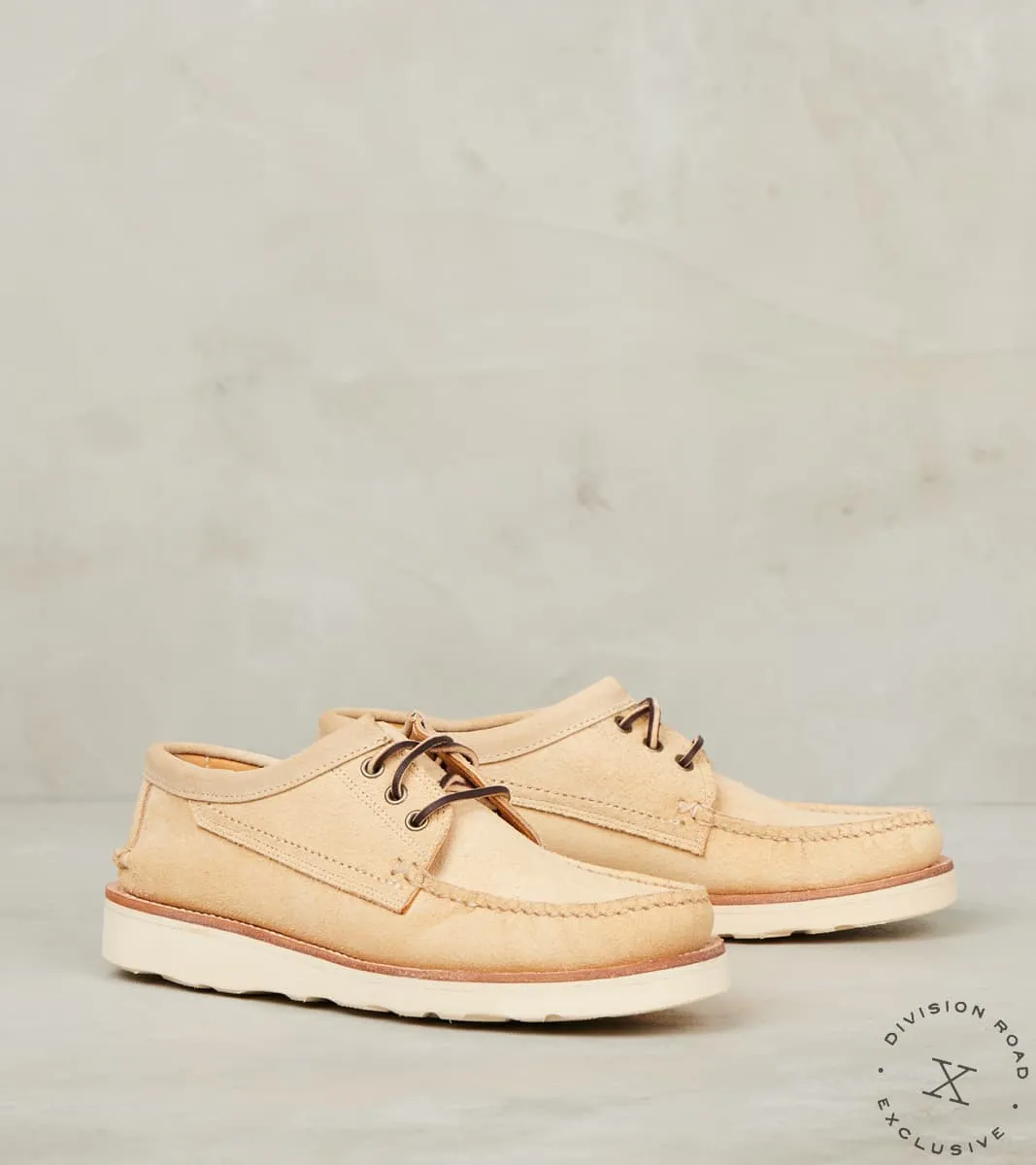 Rambler 3-Eye Moc - Vibram 4014 Christy - Beach Aniline Roughout