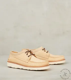 Rambler 3-Eye Moc - Vibram 4014 Christy - Beach Aniline Roughout