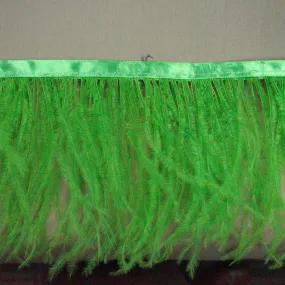 Royal Green Ostrich Feather Trim 2 PLY