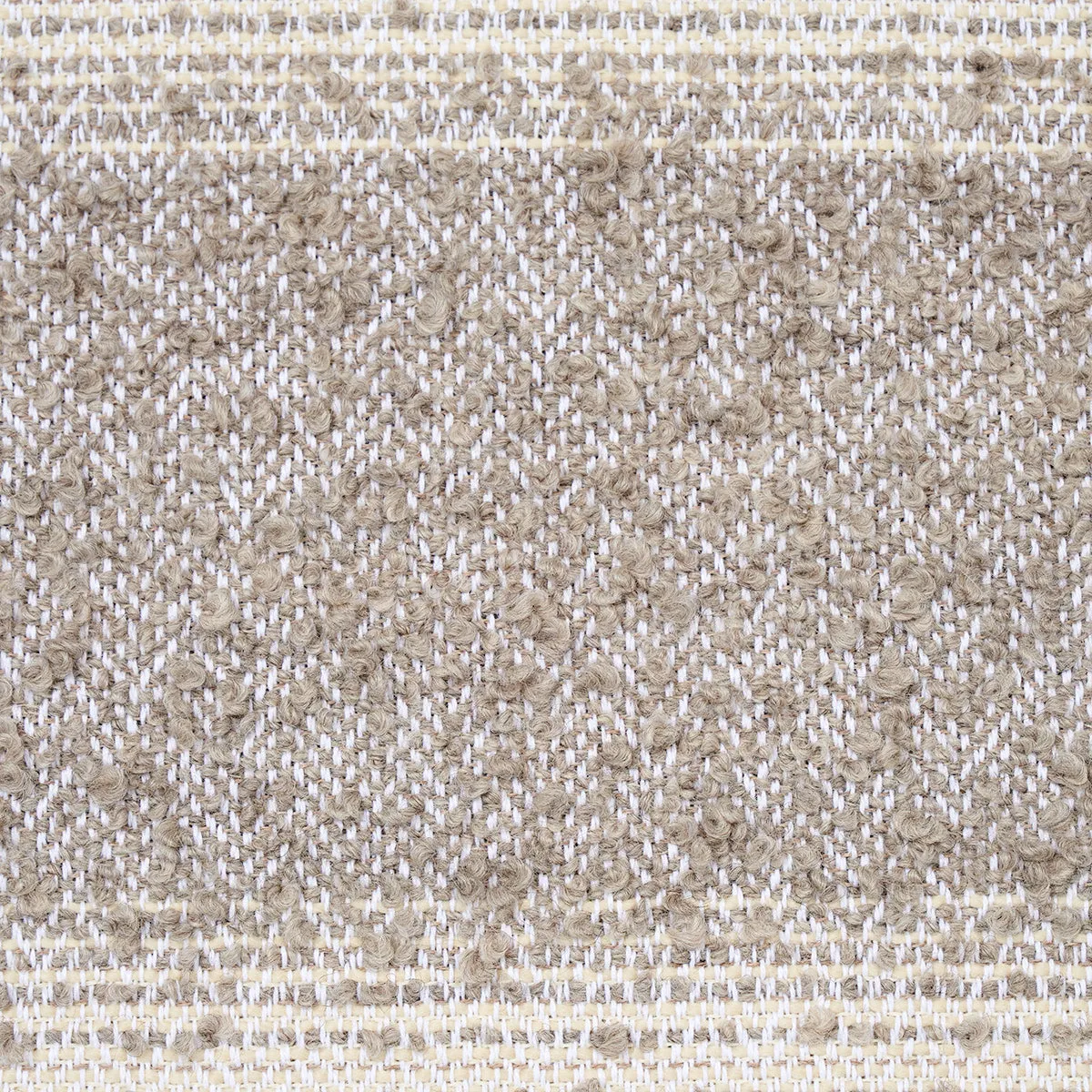 Schumacher Jessen Alpaca Stripe Fog Fabric