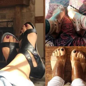 SeaSerenity - Chic Boho Sandals by The Nevermore