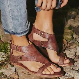 SeaSerenity - Chic Boho Sandals by The Nevermore