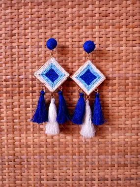 The Blue Mirage Earrings
