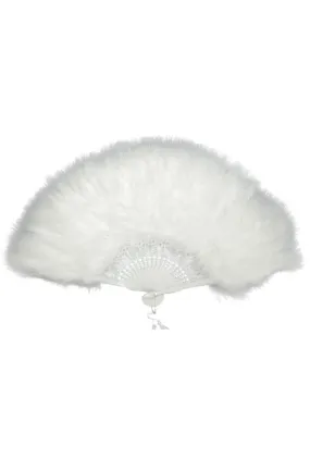 White Feather Fan